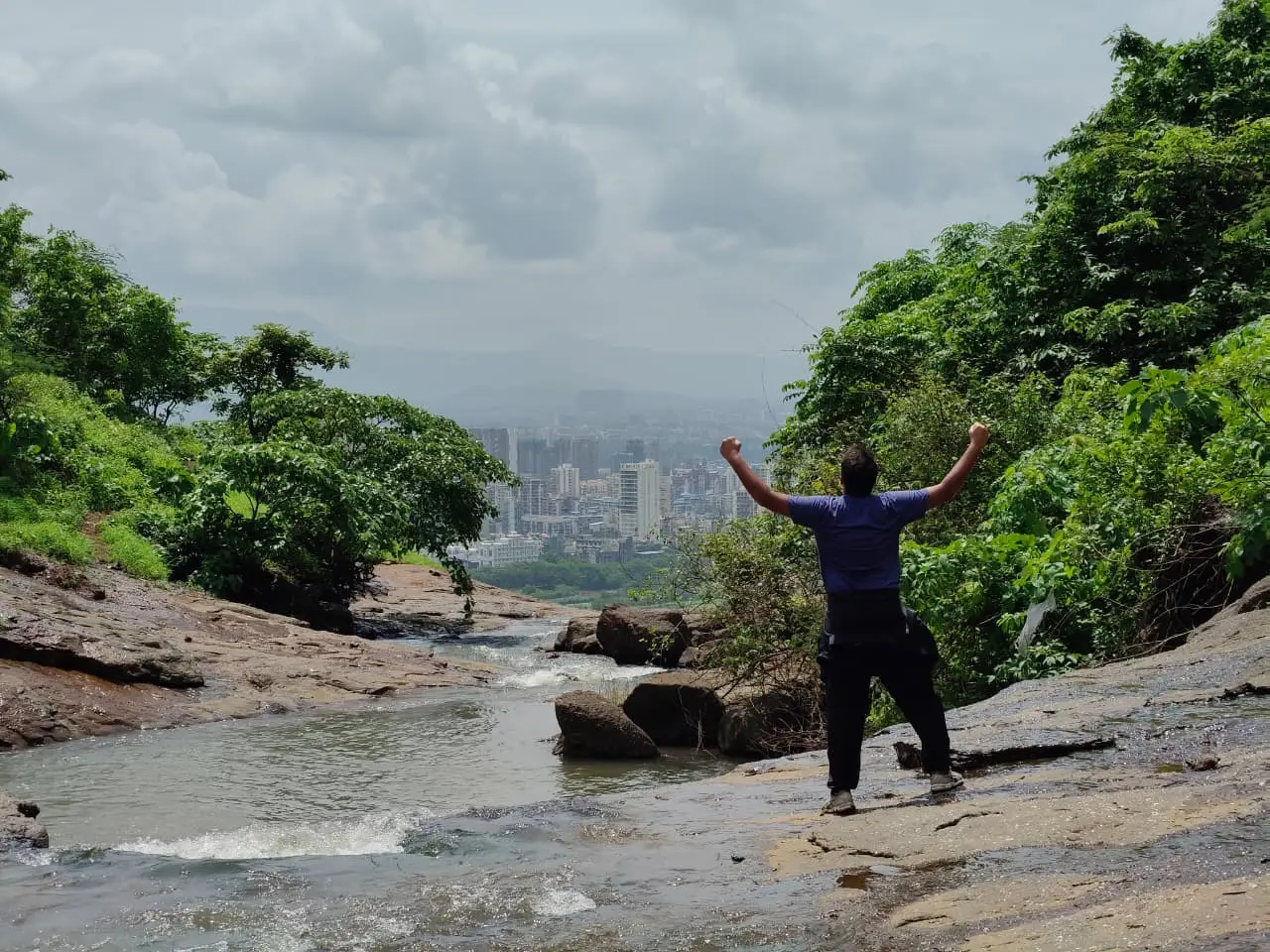 From seasonal waterfalls and lush green trails to Hanuman Kada and panoramic views from Pandav Kada Top, Kharghar Hills offers a refreshing monsoon escape on the edge of Navi Mumbai. (All images: Vipul Mehta)