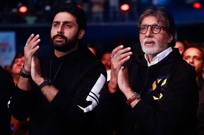 Amitabh Bachchan and Abhishek Bachchan: Did you know Amitabh Bachchan is left-handed? The Bollywood legend is among the famous personalities associated with left-handedness. Like father, like son? Abhishek Bachchan is also known for being left-handed. Amitabh Bachchan and Abhishek Bachchan: Did you know Amitabh Bachchan is left-handed? The Bollywood legend is among the famous personalities associated with left-handedness. Like father, like son? Abhishek Bachchan is also known for being left-handed.