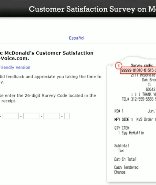 www.mcdvoice.com/survey