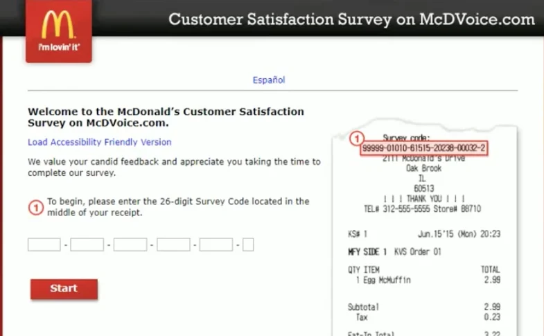 www.mcdvoice.com/survey